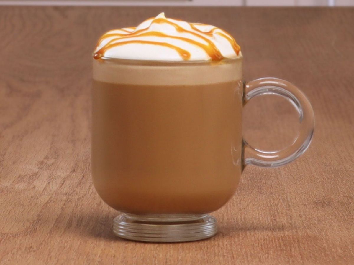 hot Caramel latte