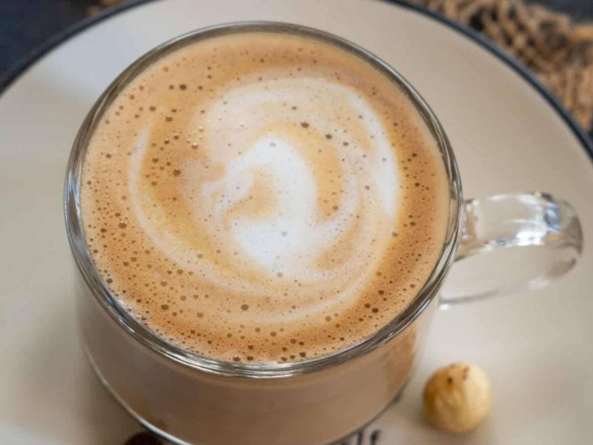 hot Hazelnut latte