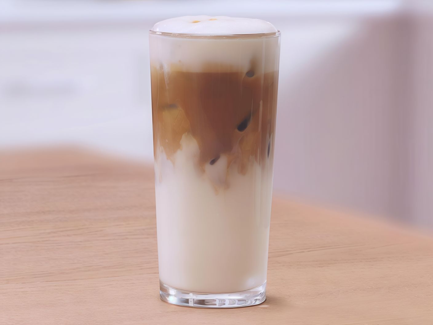 iced caramel latte