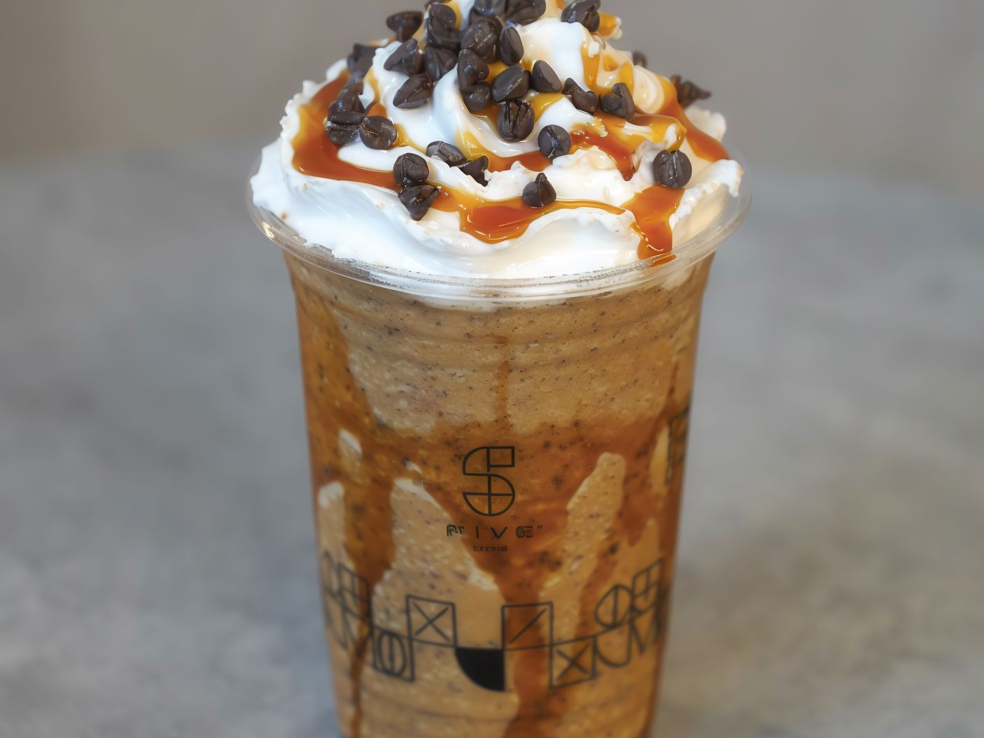 regular crumble caramel nut coffee
