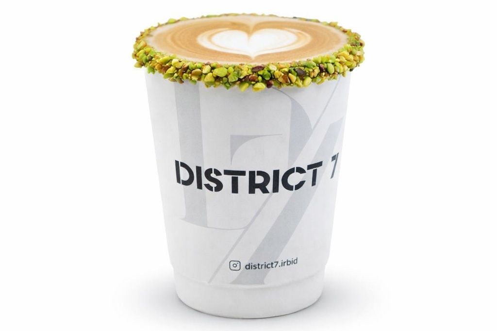 Hot Pistachio Latte