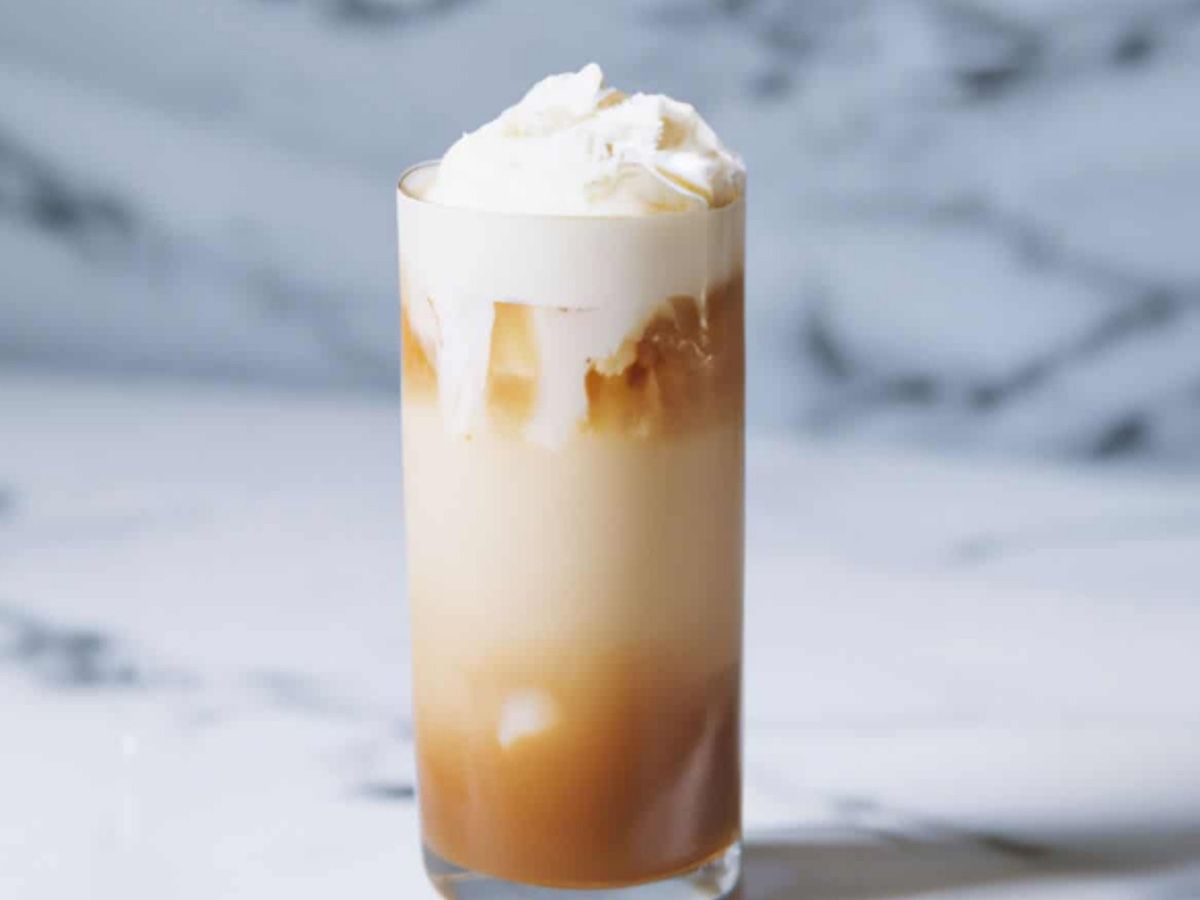 dulce de leche frappe