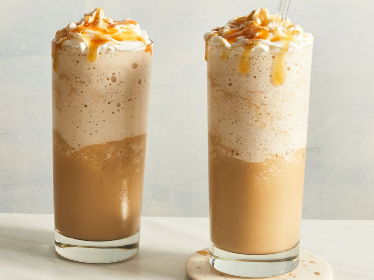 caramel macchiato frappe