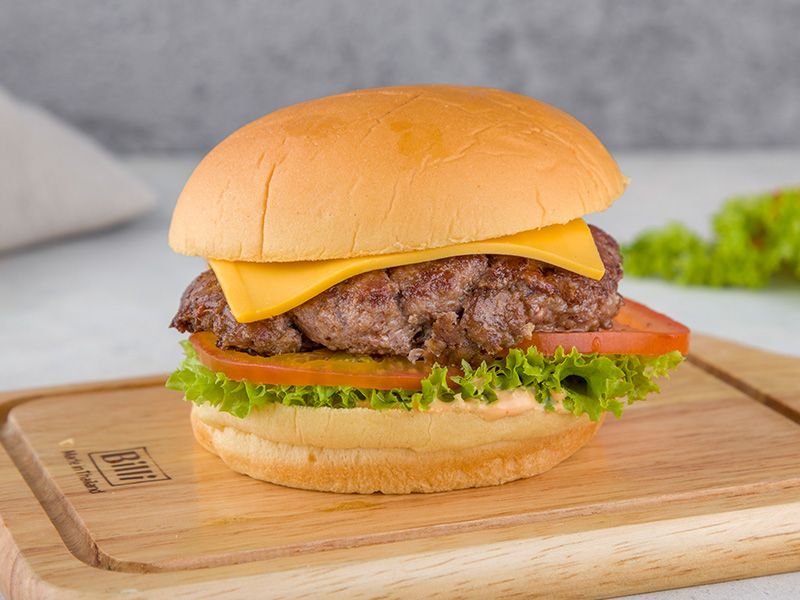 Beef Burger With Cheese