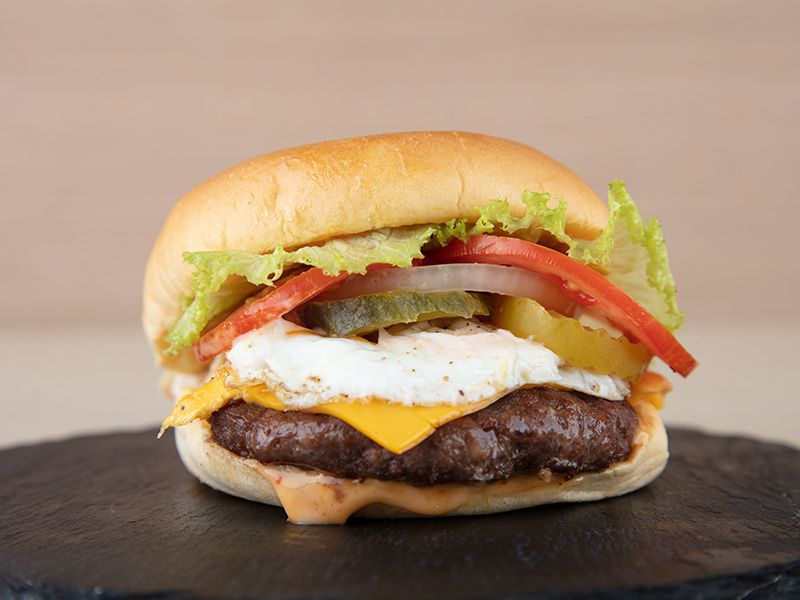 Burger With Egg