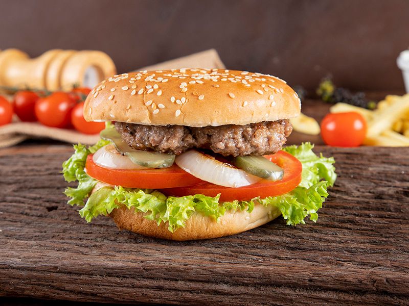 Beef Burger Meal