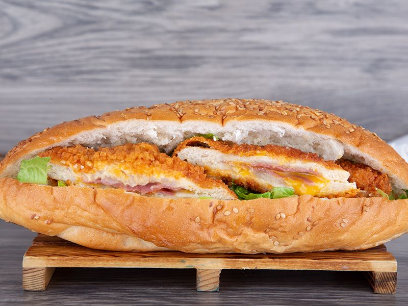 Cordon Bleu Sandwich Meal