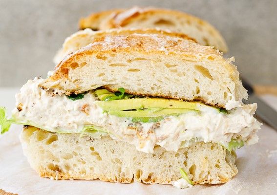 Creamy Chicken Gout Sandwich Meal
