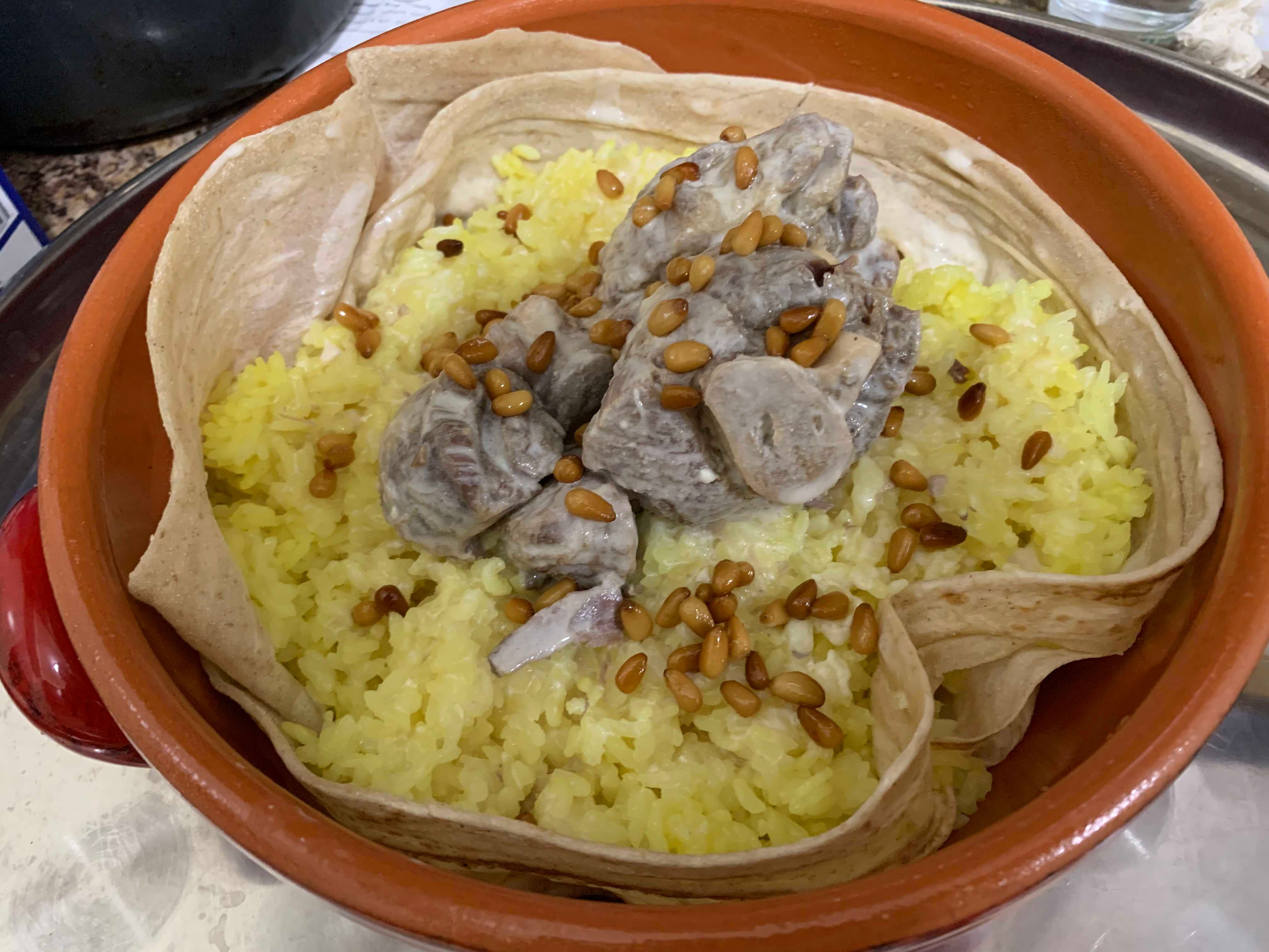 Mansaf Dish