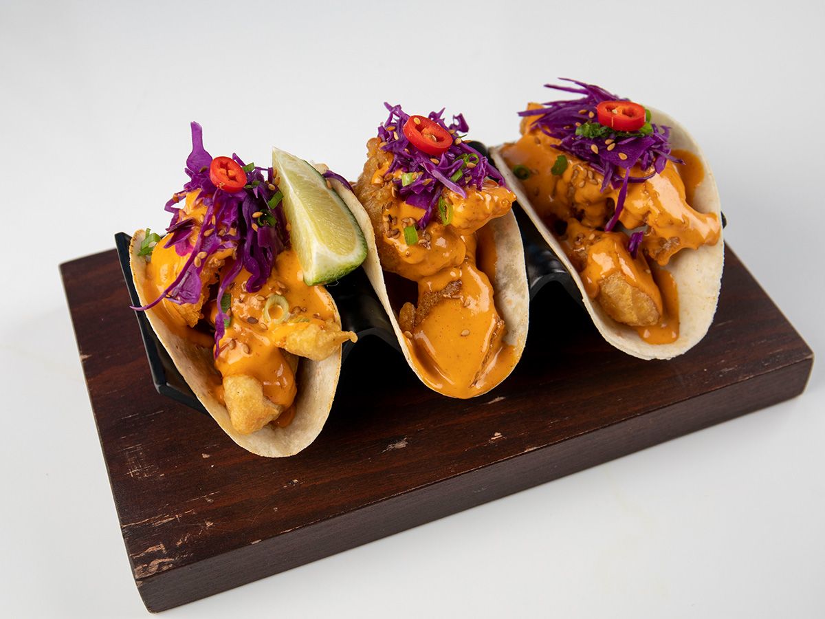 Shrimp Dynamite Taco (Spicy)