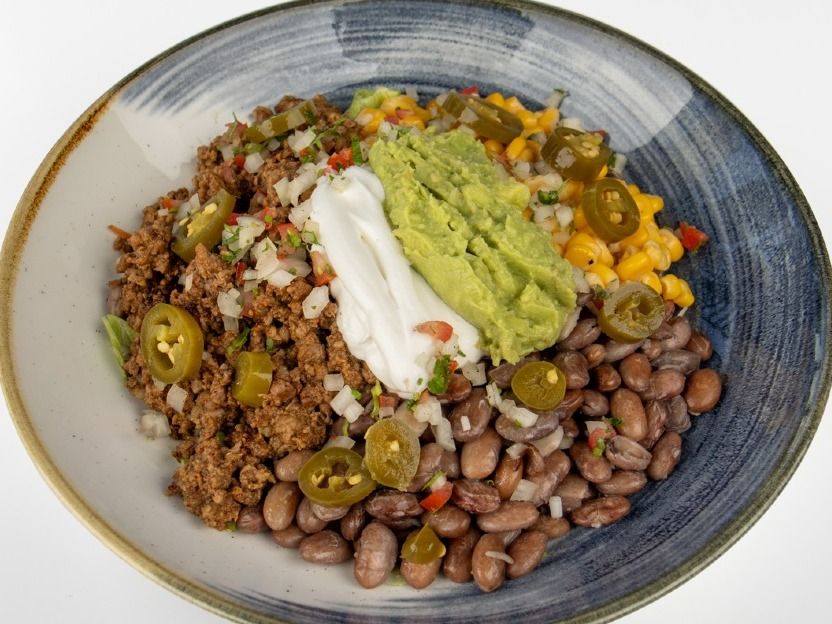 Chorizo burrito bowl
