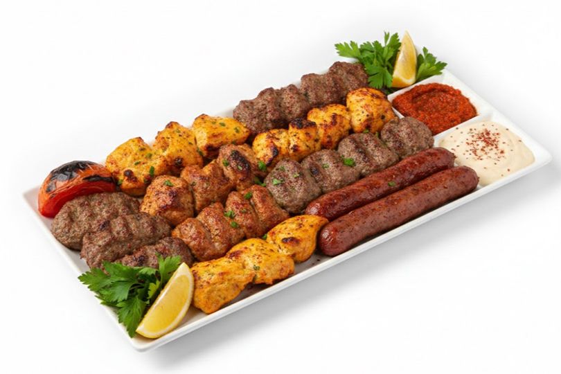 مشاوي مشكلة (لحمة بلدية)