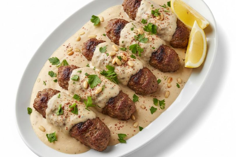 كفتة بالطحينية (لحمة بلدية)