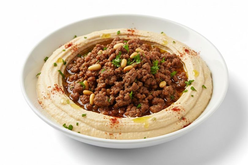 Hummus With baladi Meat